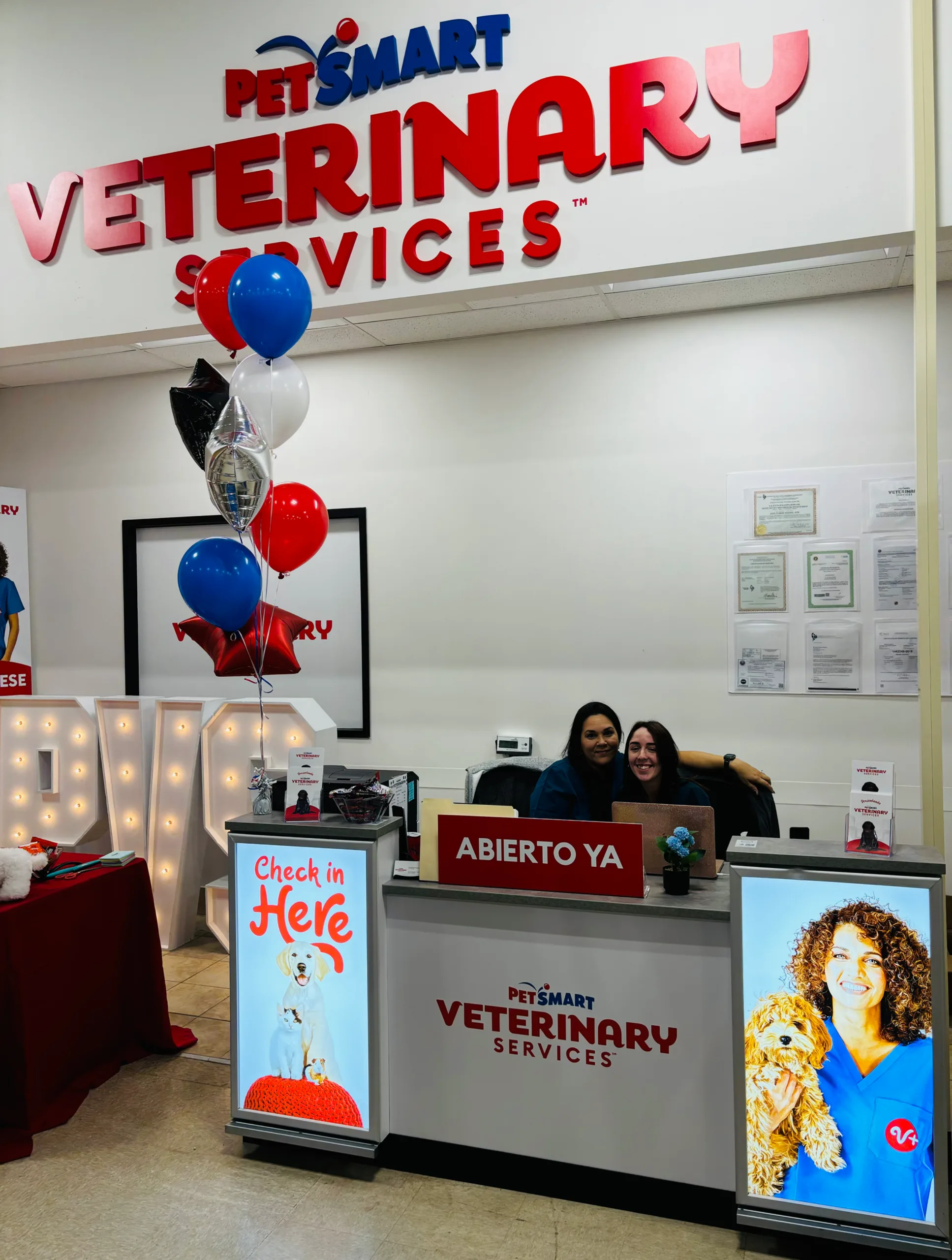 Front desk of PVS