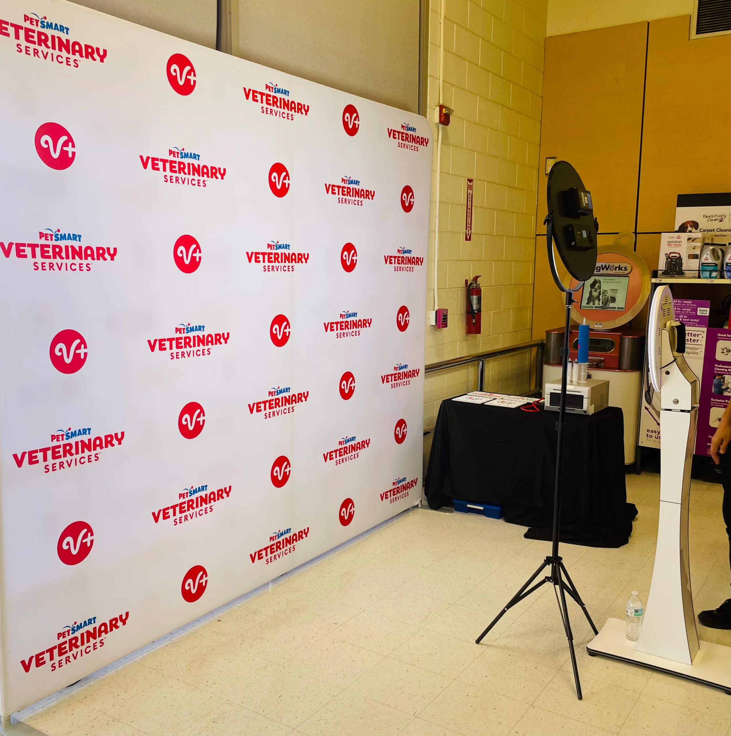 Logo banner for photos