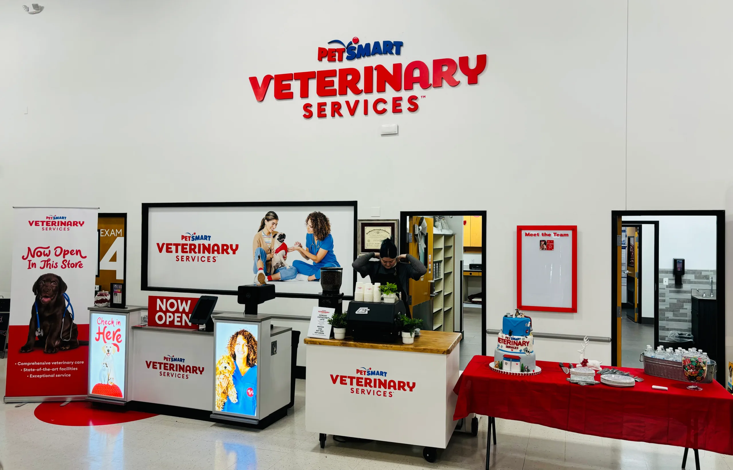 Photo of PVS area in PetSmart